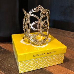 Gold Kendra Scott Roni Cuff Bracelet